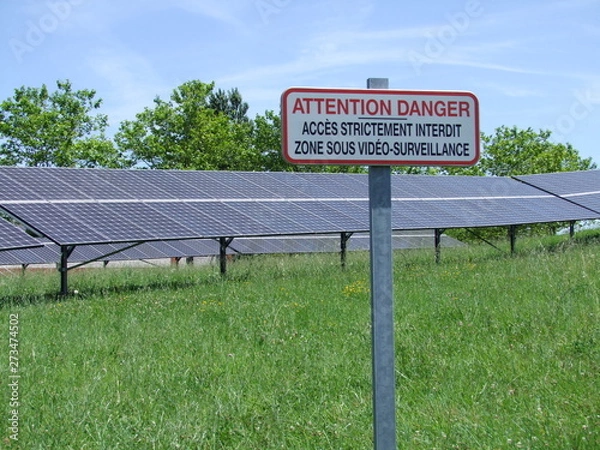 Obraz no parking sign