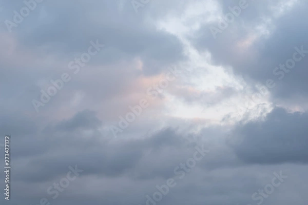Fototapeta blue sky with clouds