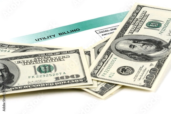 Obraz utility bill