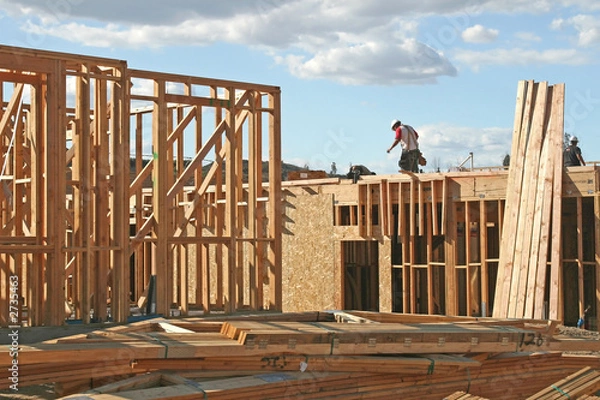 Obraz new home construction
