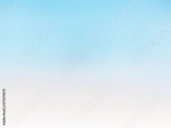 Obraz Gradient soft pastel blurred background. Clear blue sky at day.