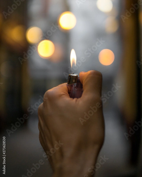 Obraz Luz de mechero