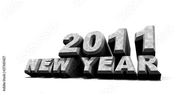 Fototapeta New year 2011