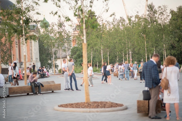 Obraz beautiful Moscow center