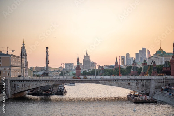 Obraz beautiful Moscow center