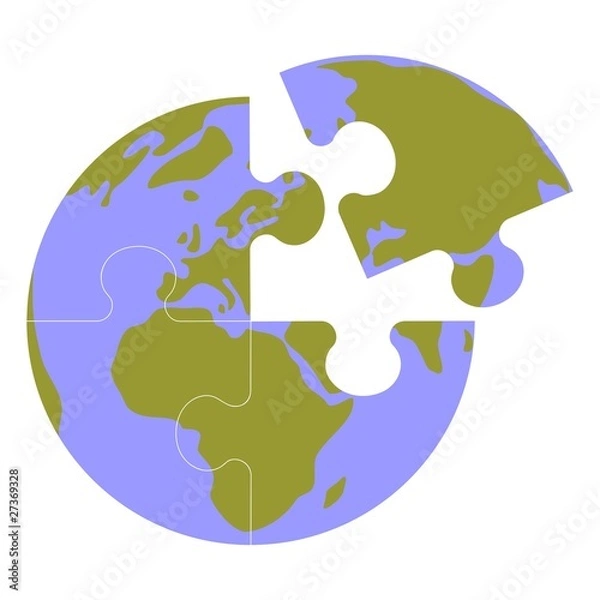 Fototapeta Earth globe set 013