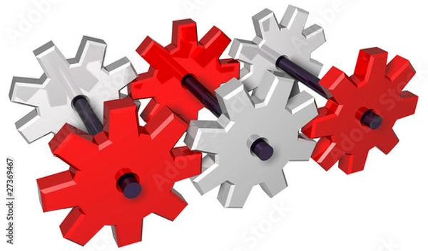 Obraz Abstract machine