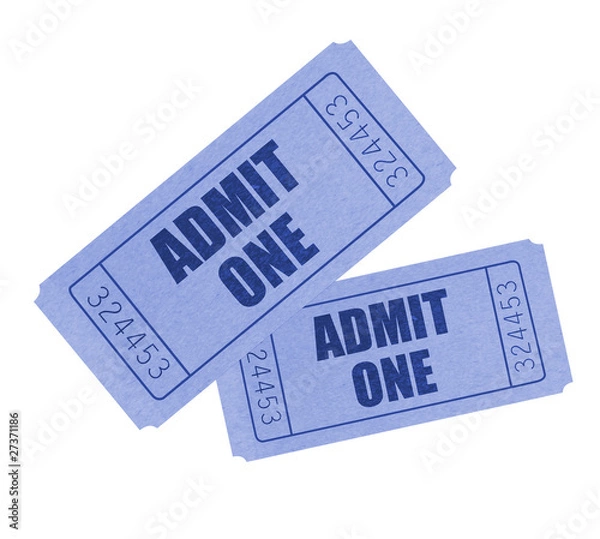 Fototapeta Ticket