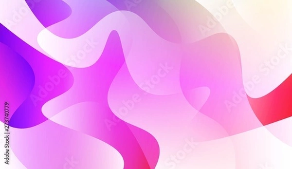 Fototapeta Modern Background With Dynamic Effect. For Your Design Wallpapers Presentation. Vector Illustration with Color Gradient.