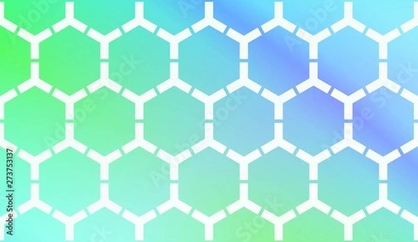 Fototapeta Pattern With Polygonal Geometric Elements. Vector Illustration. Template For Wallpaper, Interior Design, Decoration, Scrapbooking Page. Gradient Background