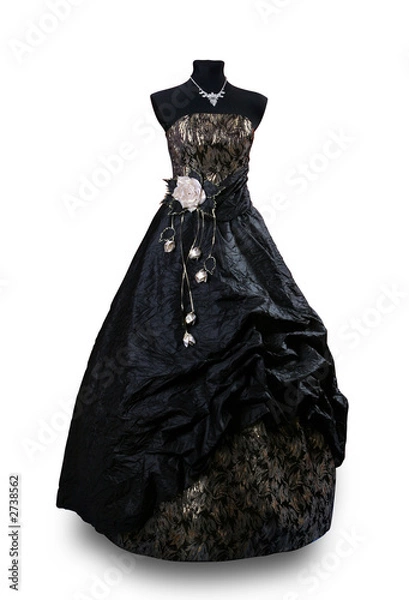 Obraz evening dress black
