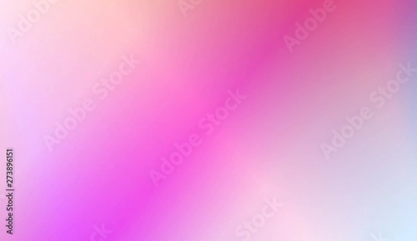 Obraz Blurred Background, Smooth Gradient Texture Color. For Your Graphic Wallpaper, Cover Book, Banner. Vector Illustration.