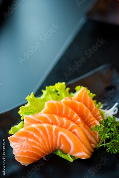 Obraz Salmon sashimi