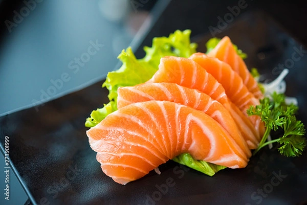 Obraz Salmon sashimi