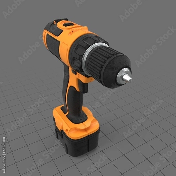 Obraz Modern cordless drill