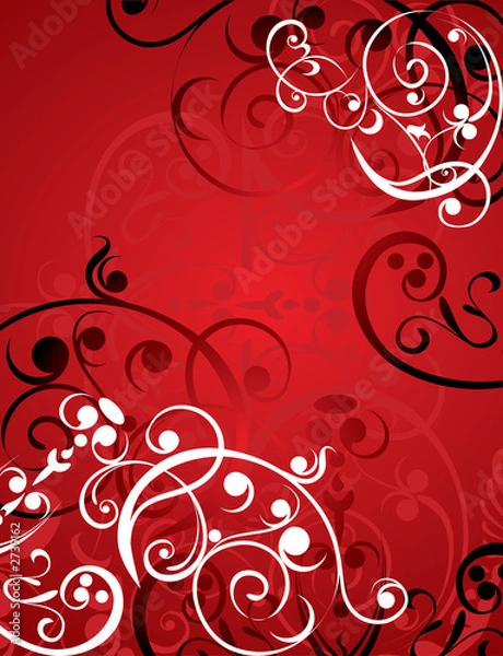 Obraz floral background