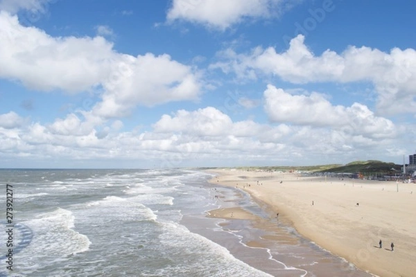 Fototapeta beach and blue sky