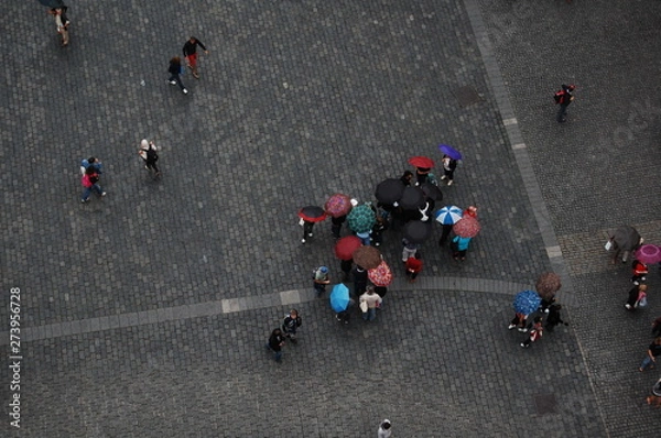 Obraz Umbrella Fromm Above