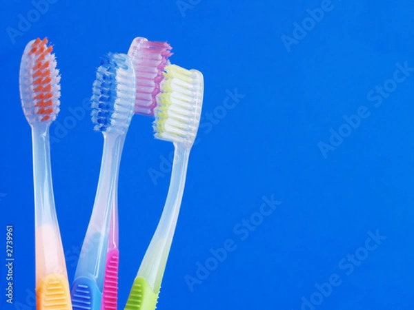 Obraz toothbrushes