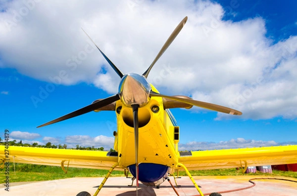 Obraz Aircraft propellers close up