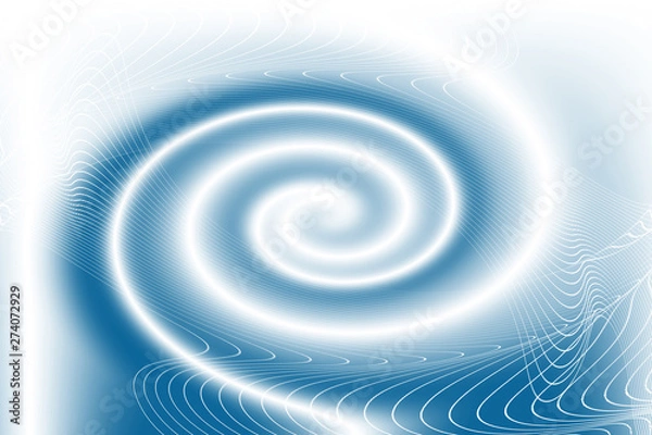 Fototapeta abstract, blue, design, illustration, pattern, wallpaper, wave, light, digital, texture, backdrop, art, graphic, technology, white, dot, lines, halftone, curve, business, color, circle, shape