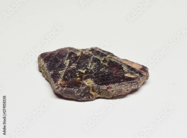 Fototapeta Ruby raw gemstone