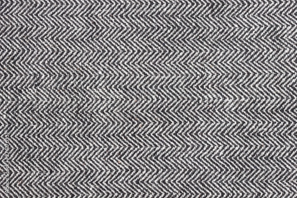 Fototapeta Black and White Zig Zag Pattern or Triangle Pattern Background