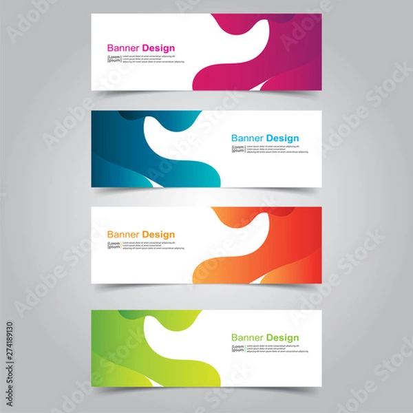 Fototapeta Vector Abstract background modern design