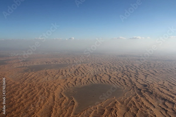 Obraz View form the sky - amazing landscape - dessert