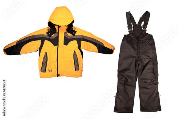 Obraz winter sport clothes