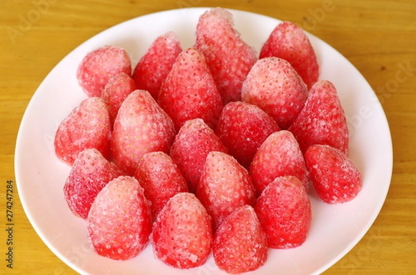 Obraz 冷凍イチゴ