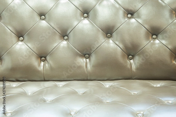 Fototapeta Brown color sofa texture.