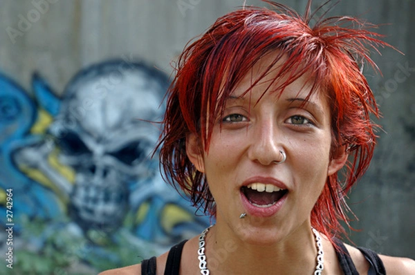 Fototapeta freaky funky punky