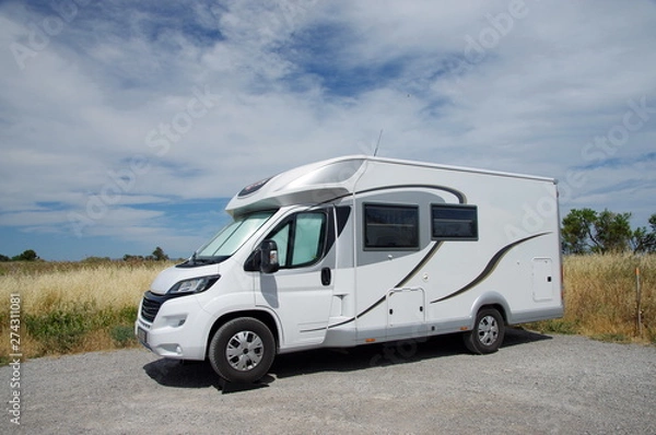 Fototapeta camping car