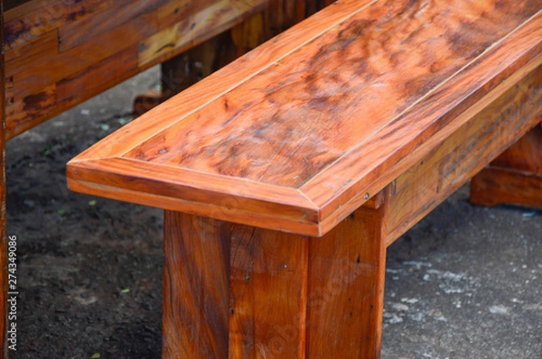 Obraz table and chairs