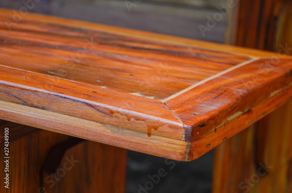Obraz table and chairs