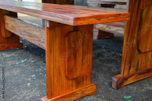 Obraz table and chairs
