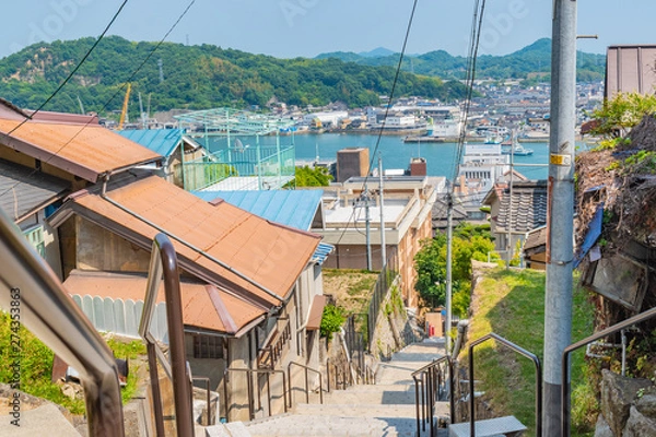 Obraz 尾道の風景