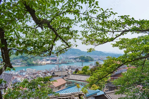 Obraz 千光寺公園から望む尾道の風景