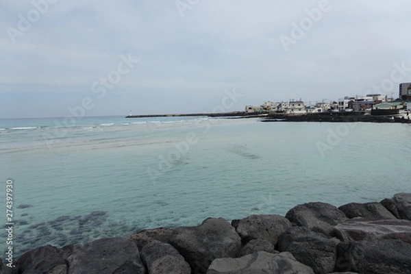 Fototapeta 제주도 바다