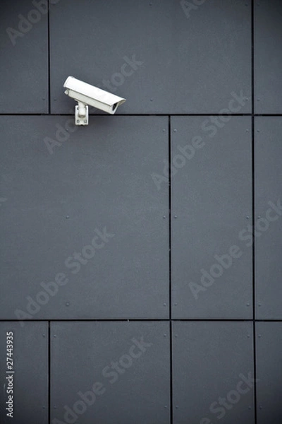 Obraz Security camera on office building