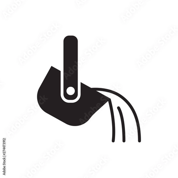 Obraz metallurgy vector icon