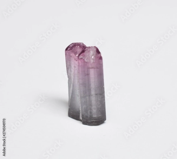 Obraz Tourmaline natural raw gemstone crystal