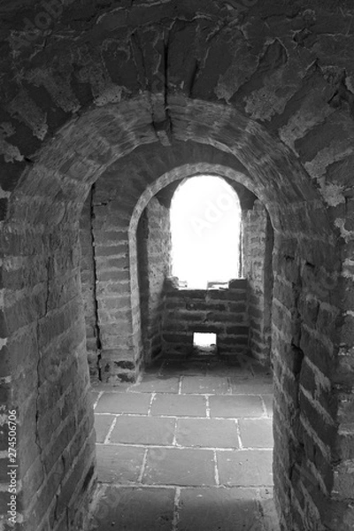 Obraz Watch tower at the Great Wall of Badaling in Beijing