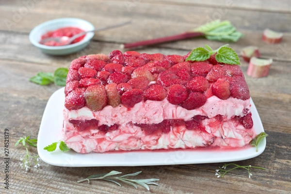 Obraz Beeren-Joghurt-Parfait	