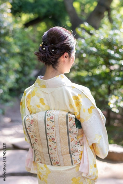 Fototapeta 着物女性・ポートレート