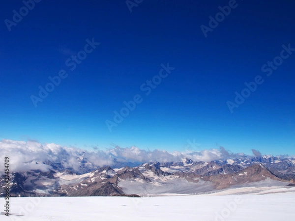 Obraz Mountain and sky