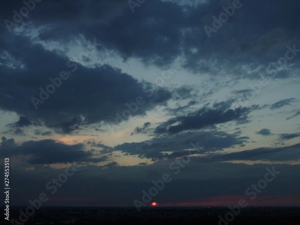 Obraz sunset over sea