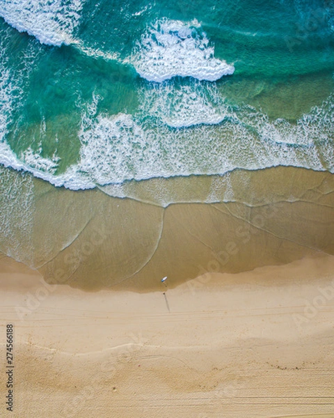 Obraz Coastline Beach Aerial 