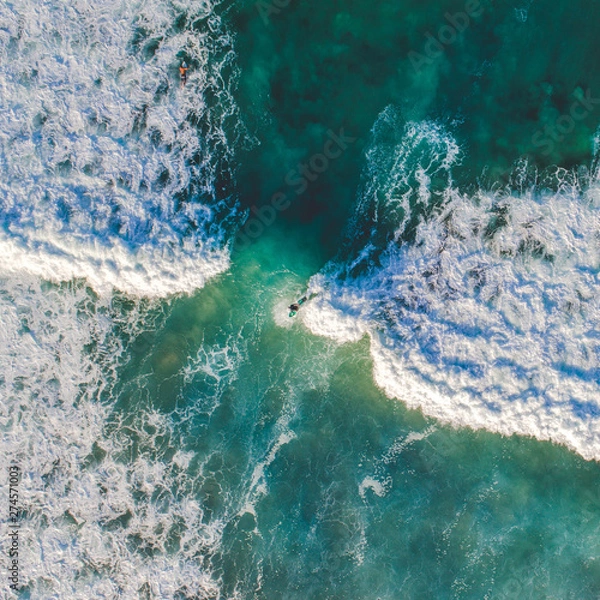 Obraz Coastline Beach Aerial 